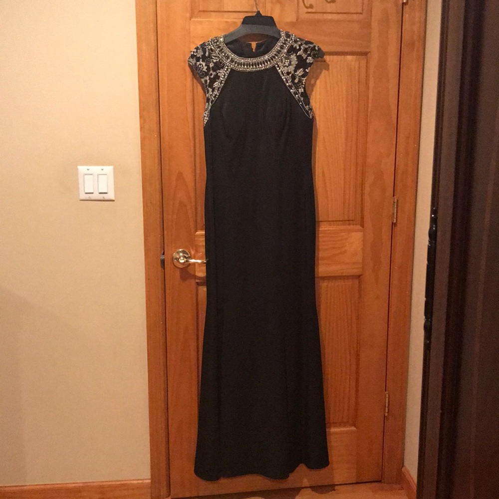 Simple Black Gown